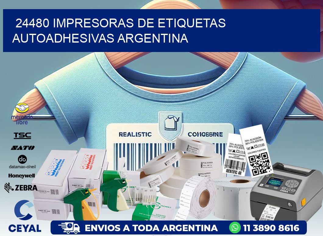 24480 Impresoras de etiquetas autoadhesivas argentina