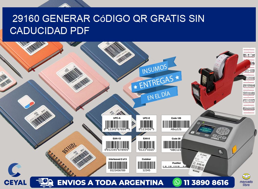 29160 Generar código QR gratis sin caducidad PDF