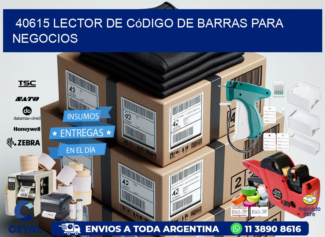 40615 Lector de código de barras para negocios
