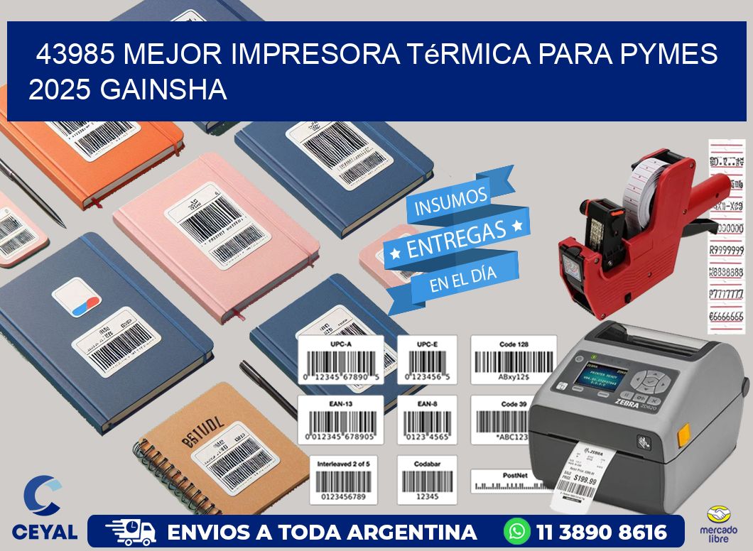 43985 mejor impresora térmica para pymes 2025 GAINSHA