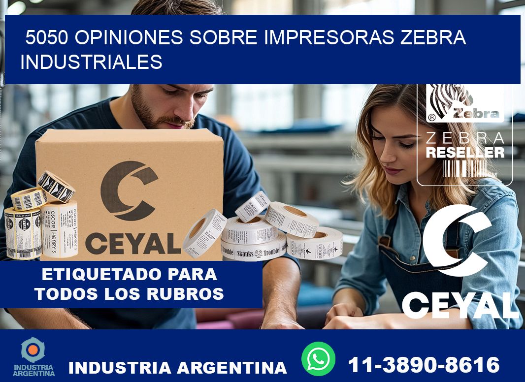 5050 opiniones sobre impresoras zebra industriales