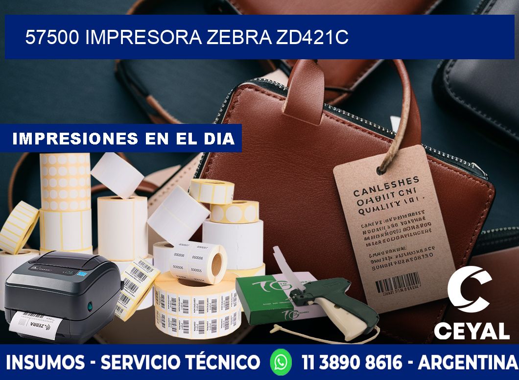 57500 Impresora Zebra zd421c