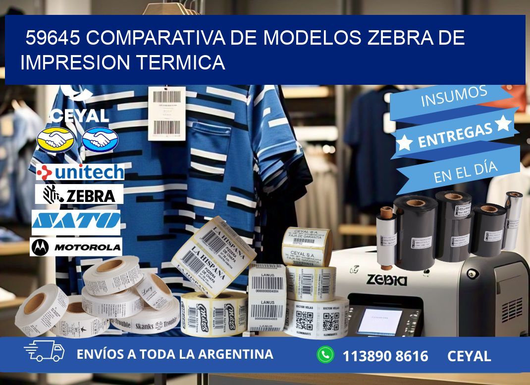 59645 comparativa de modelos zebra de impresion termica