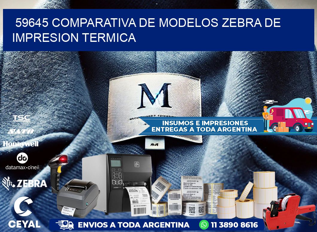 59645 comparativa de modelos zebra de impresion termica