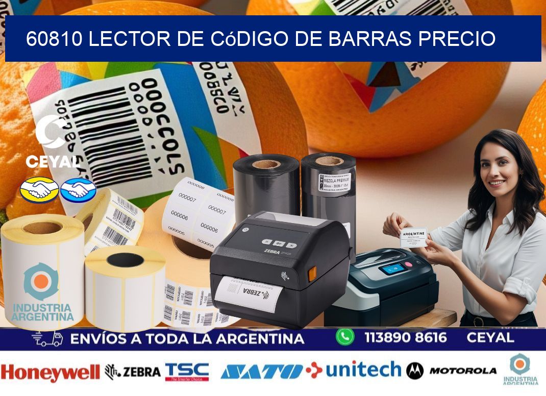 60810 Lector de código de barras precio