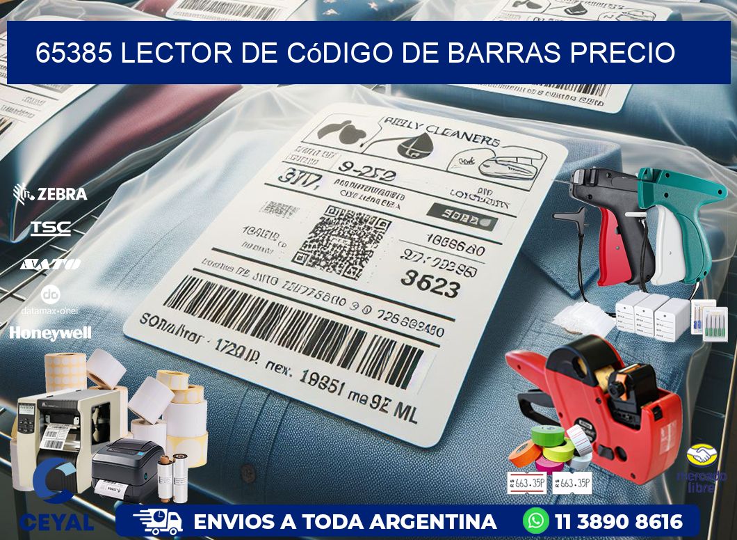 65385 Lector de código de barras precio