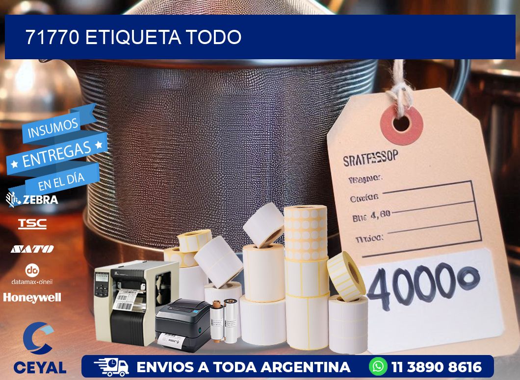71770 Etiqueta todo