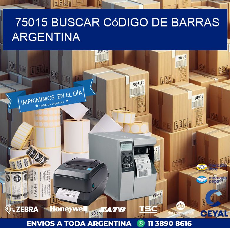 75015 Buscar código de barras Argentina