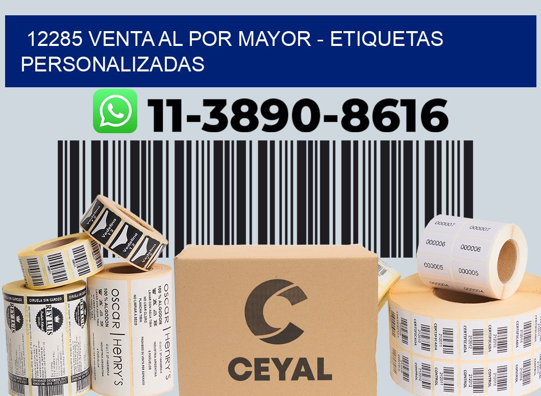 12285 Venta al Por Mayor - Etiquetas Personalizadas