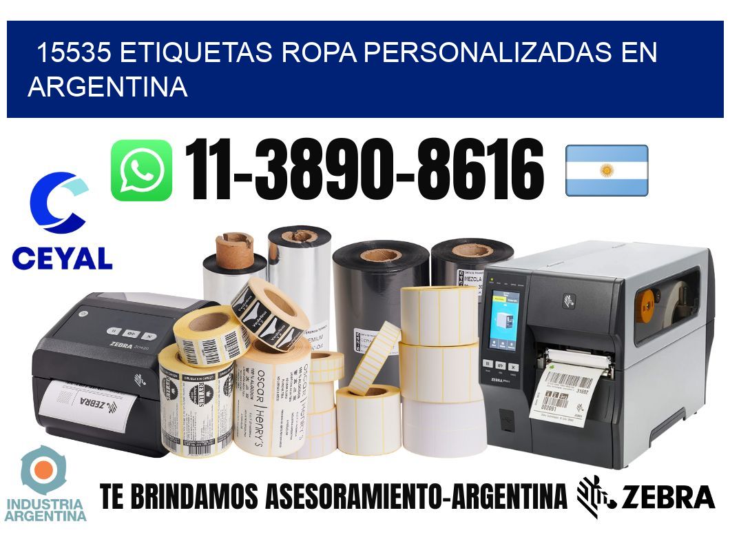 15535 Etiquetas ropa personalizadas en Argentina