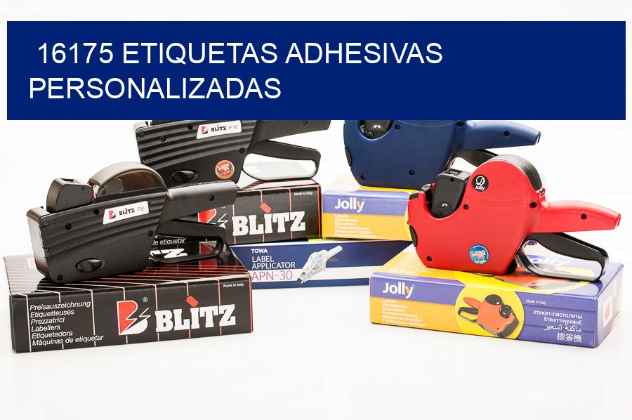 16175 Etiquetas adhesivas personalizadas