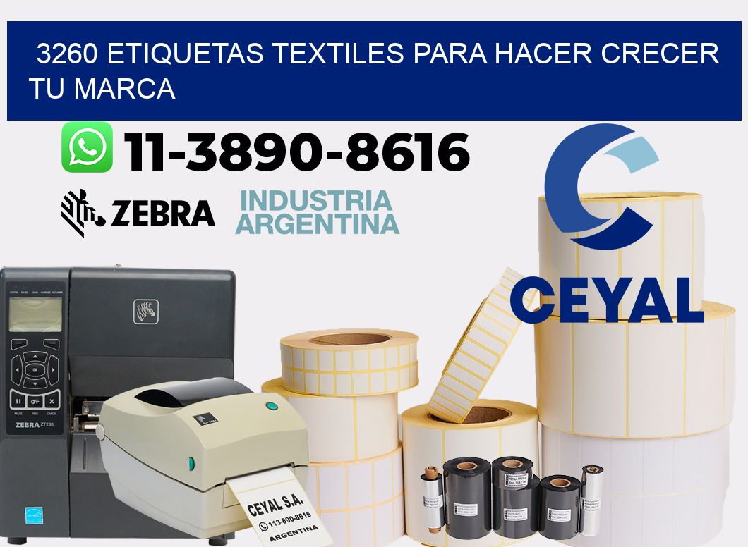 3260 Etiquetas textiles para hacer crecer tu marca