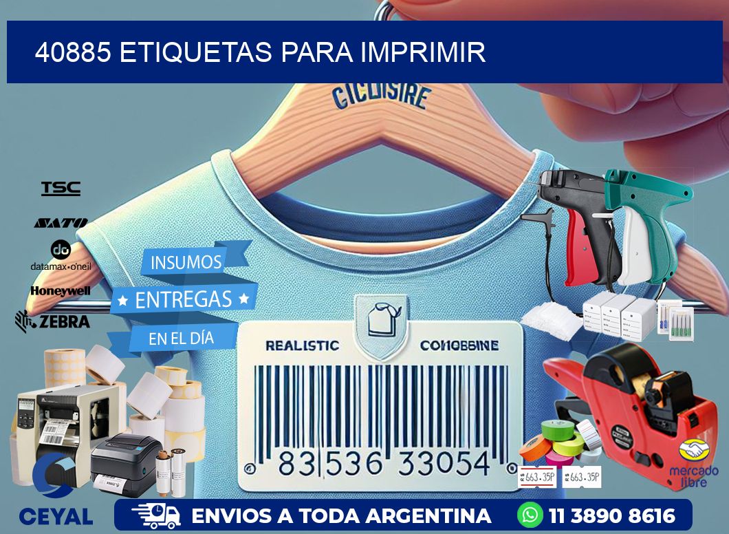 40885 etiquetas para imprimir
