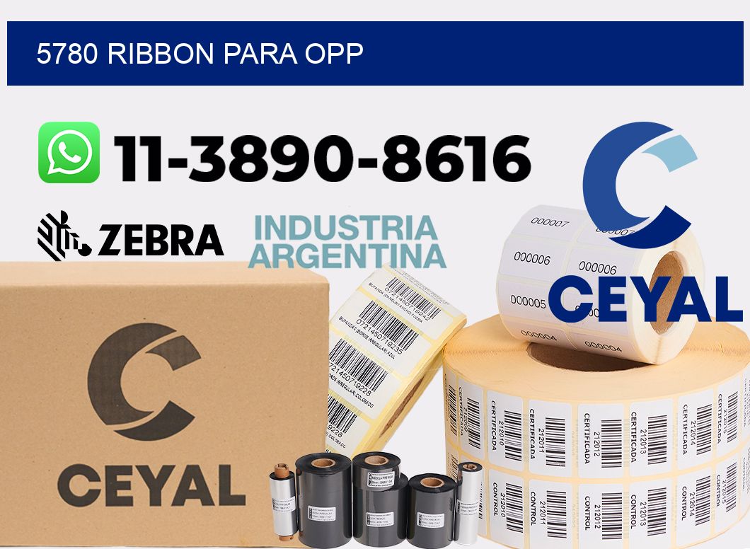 5780 ribbon para opp