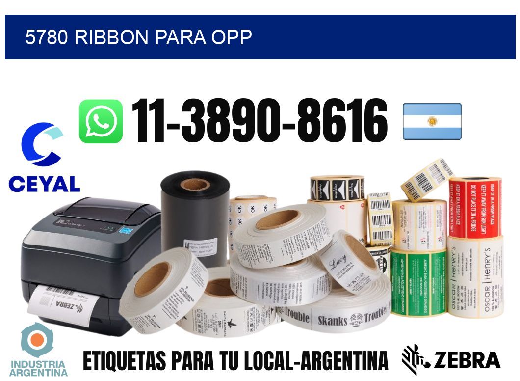 5780 ribbon para opp