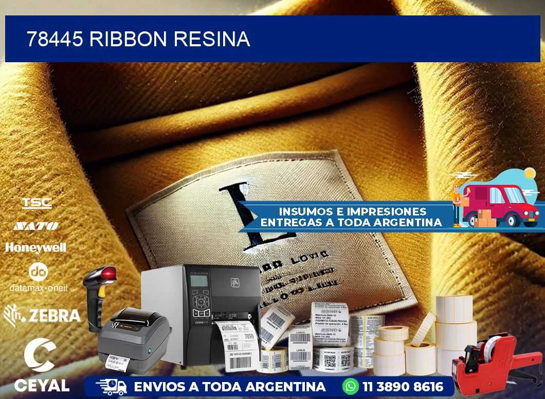 78445 ribbon resina
