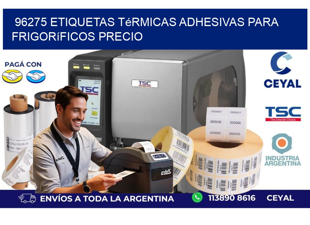 96275 etiquetas térmicas adhesivas para frigoríficos precio