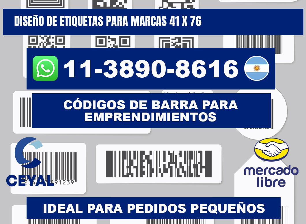 diseño de etiquetas para marcas 41 x 76