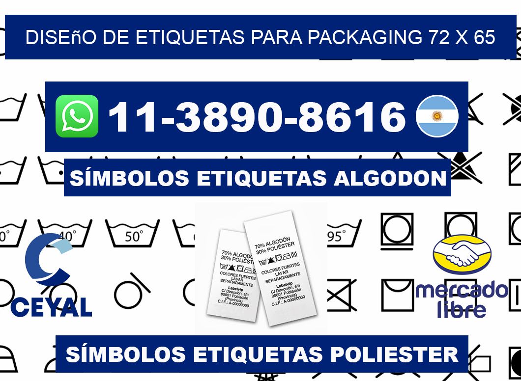 diseño de etiquetas para packaging 72 x 65