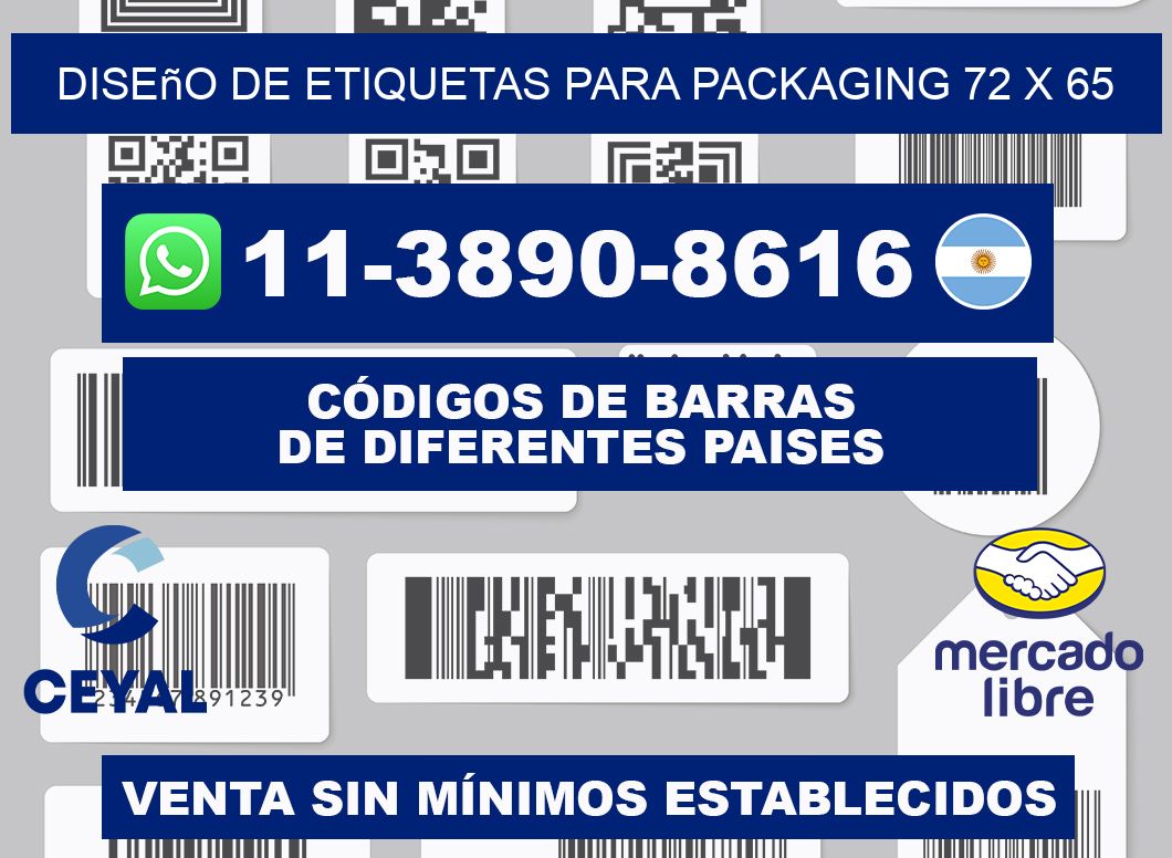 diseño de etiquetas para packaging 72 x 65