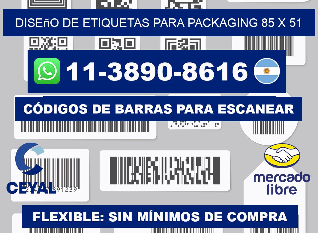 diseño de etiquetas para packaging 85 x 51