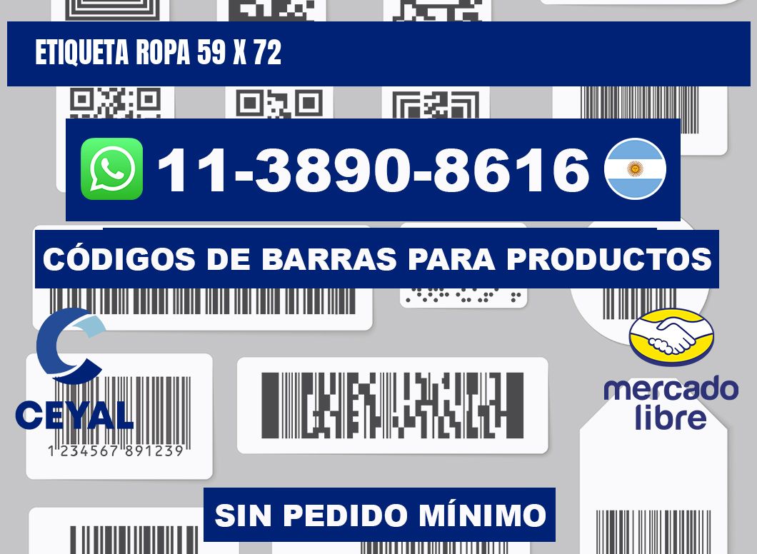 etiqueta ropa 59 x 72