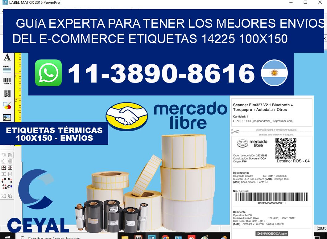 Guía experta para tener los mejores envíos del e-commerce etiquetas 14225 100x150