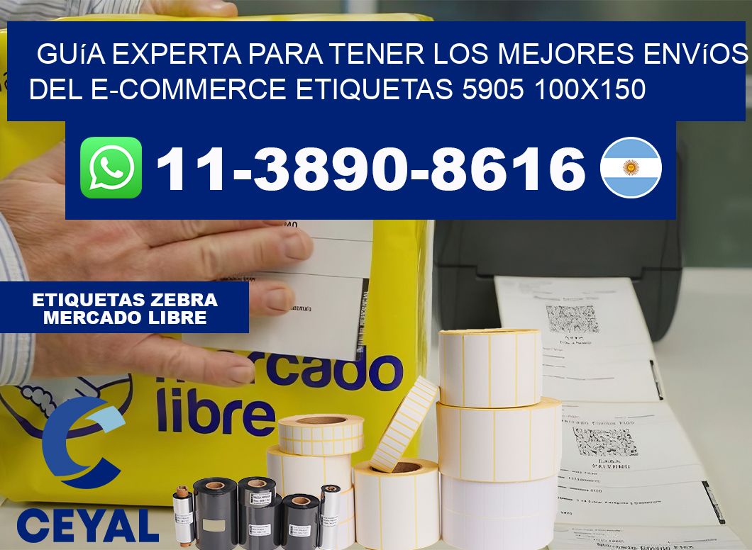 Guía experta para tener los mejores envíos del e-commerce etiquetas 5905 100×150