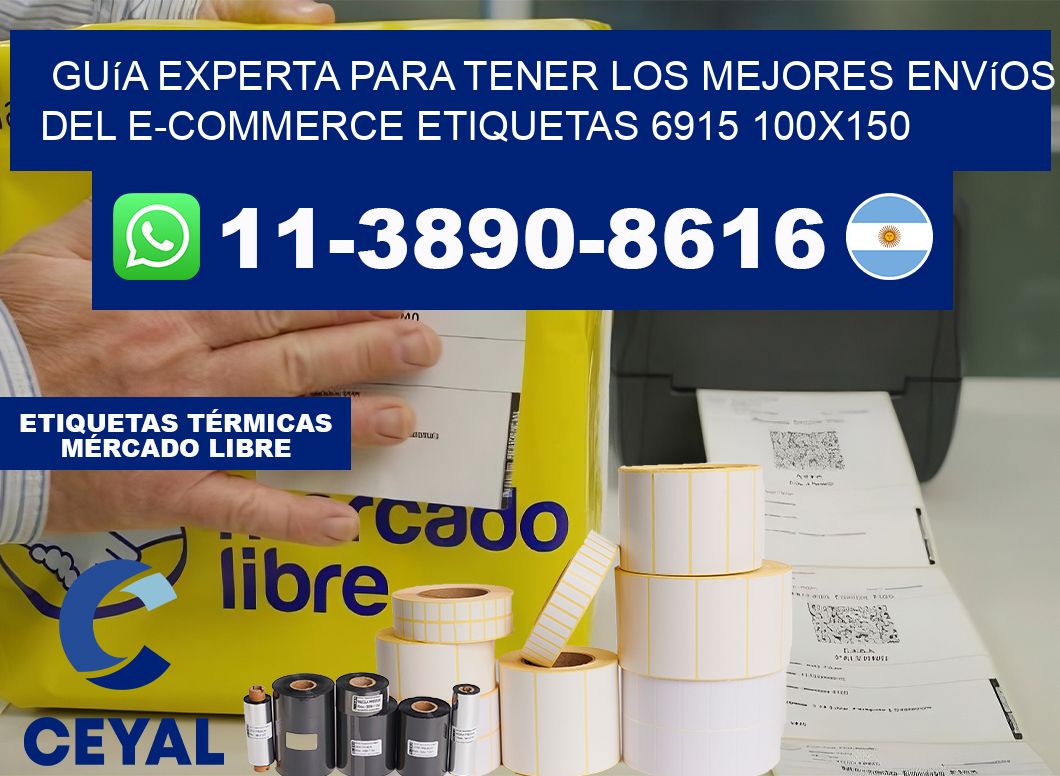 Guía experta para tener los mejores envíos del e-commerce etiquetas 6915 100×150