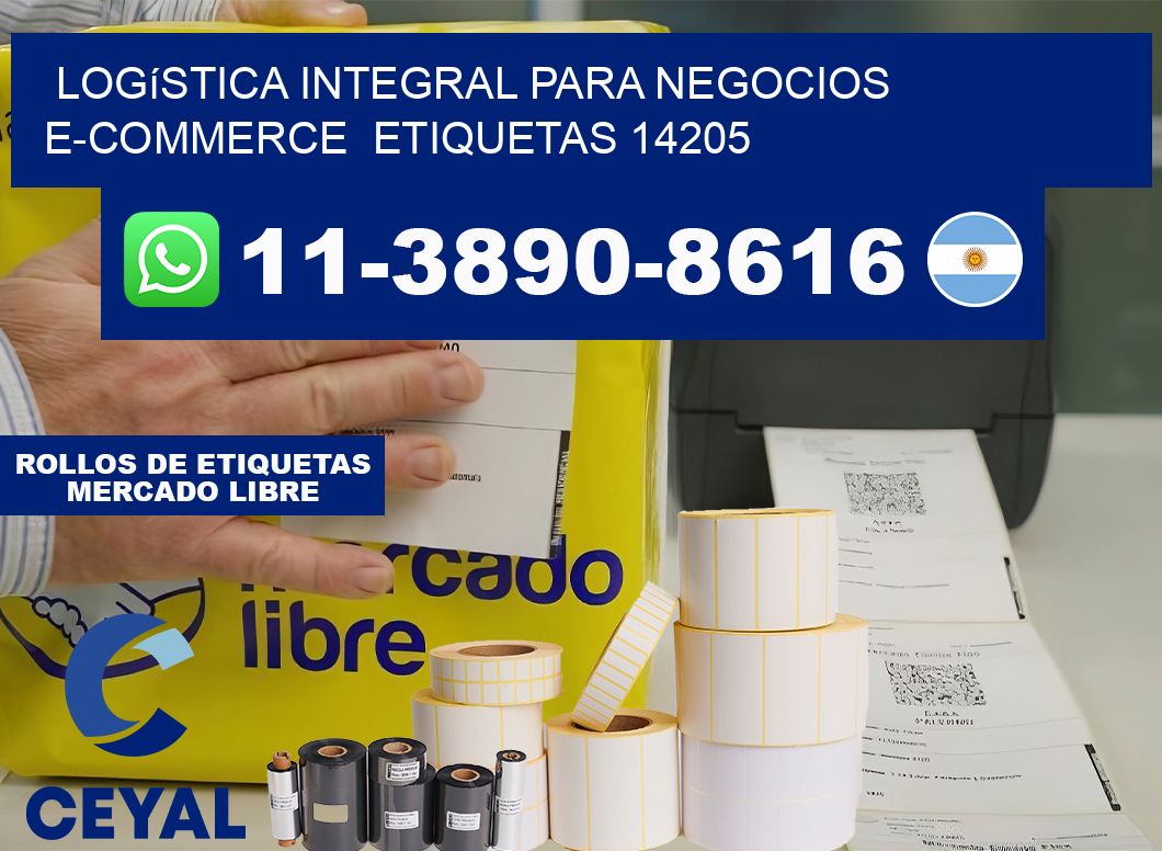 Logística integral para negocios e-commerce  etiquetas 14205