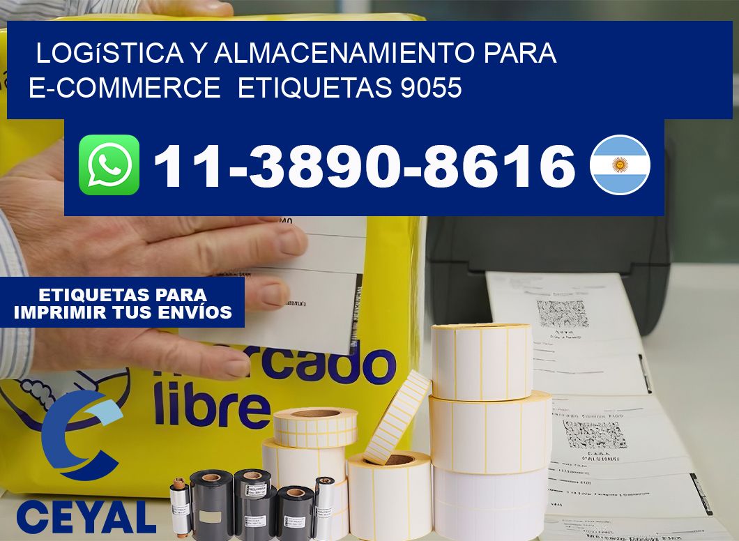 Logística y almacenamiento para e-commerce  etiquetas 9055