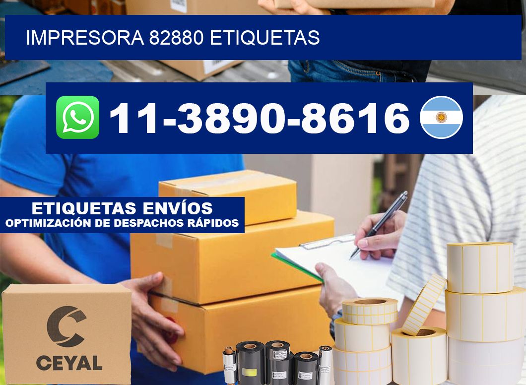 impresora 82880 etiquetas