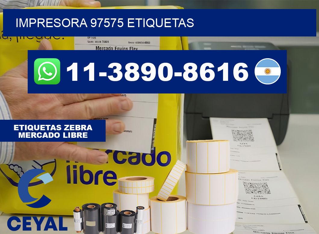 impresora 97575 etiquetas