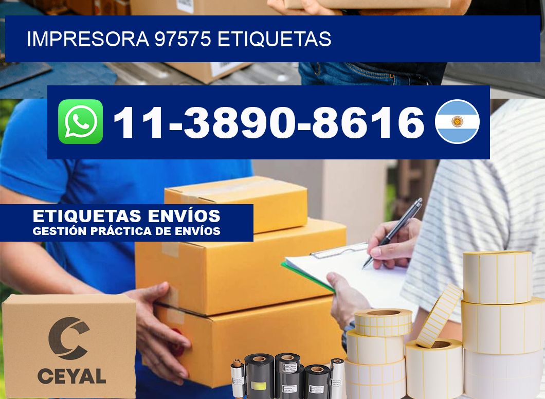impresora 97575 etiquetas