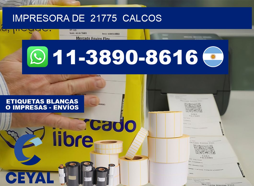 impresora de 21775 calcos