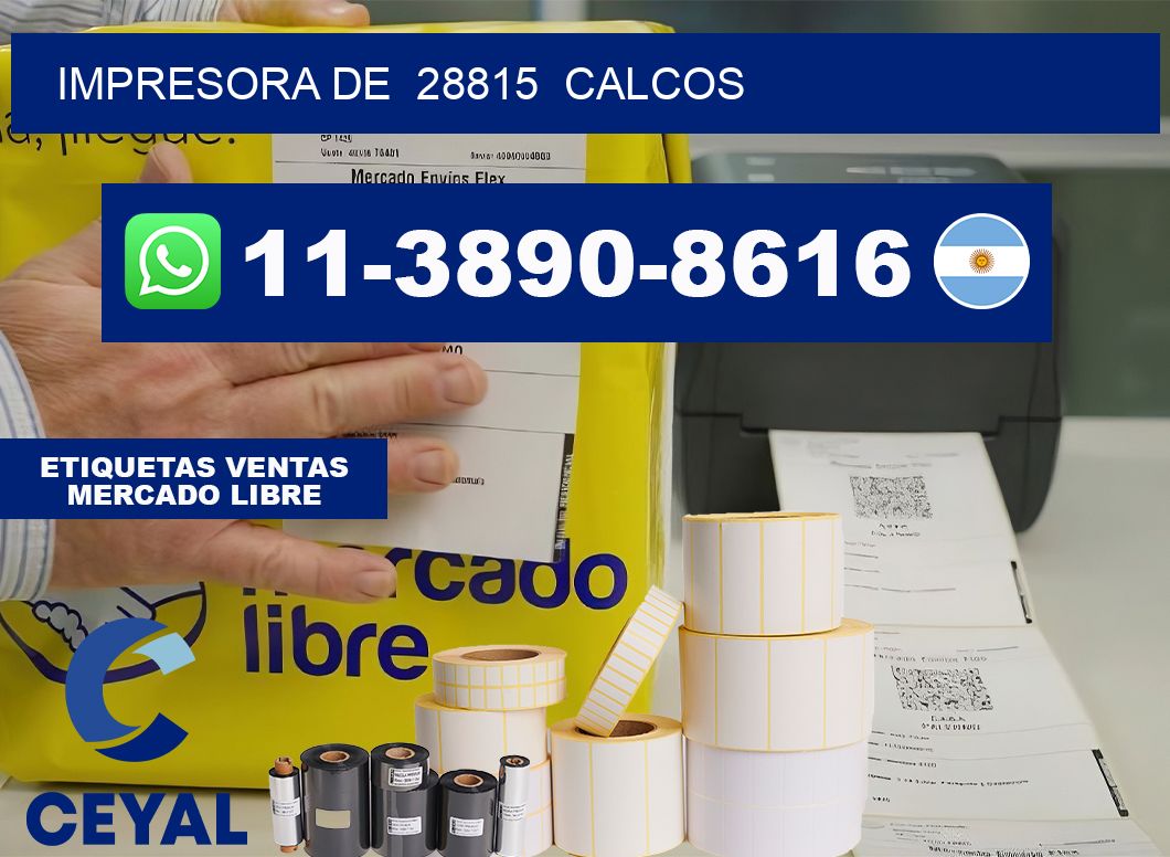 impresora de  28815  calcos