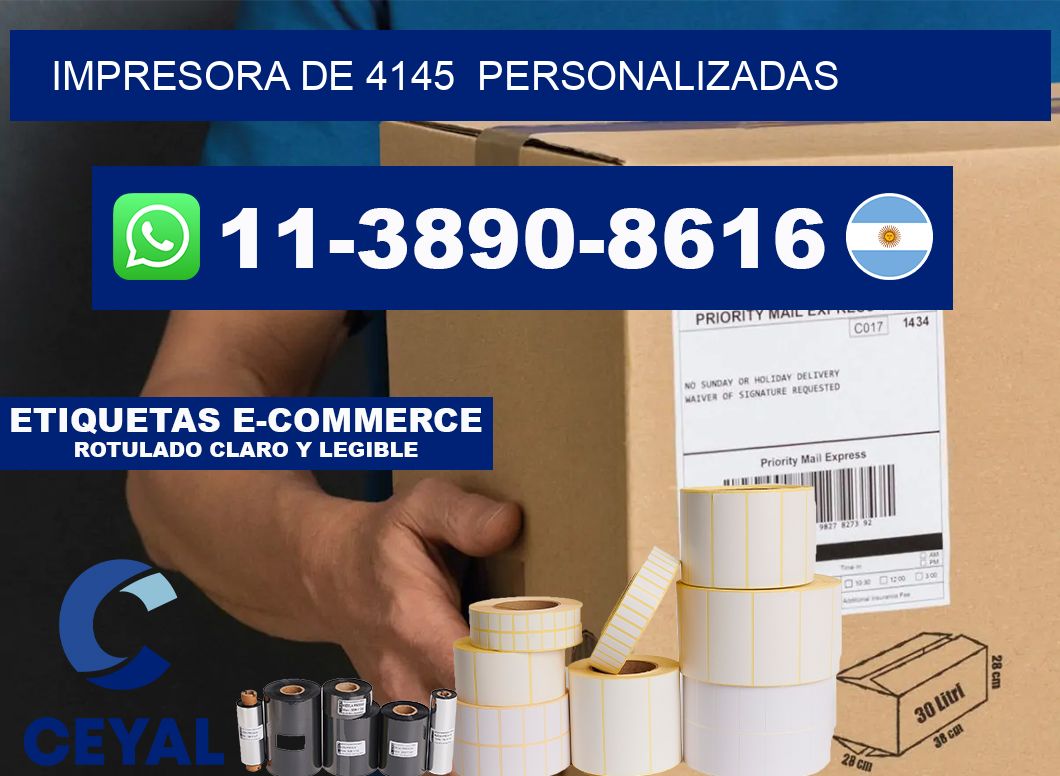 impresora de 4145  personalizadas