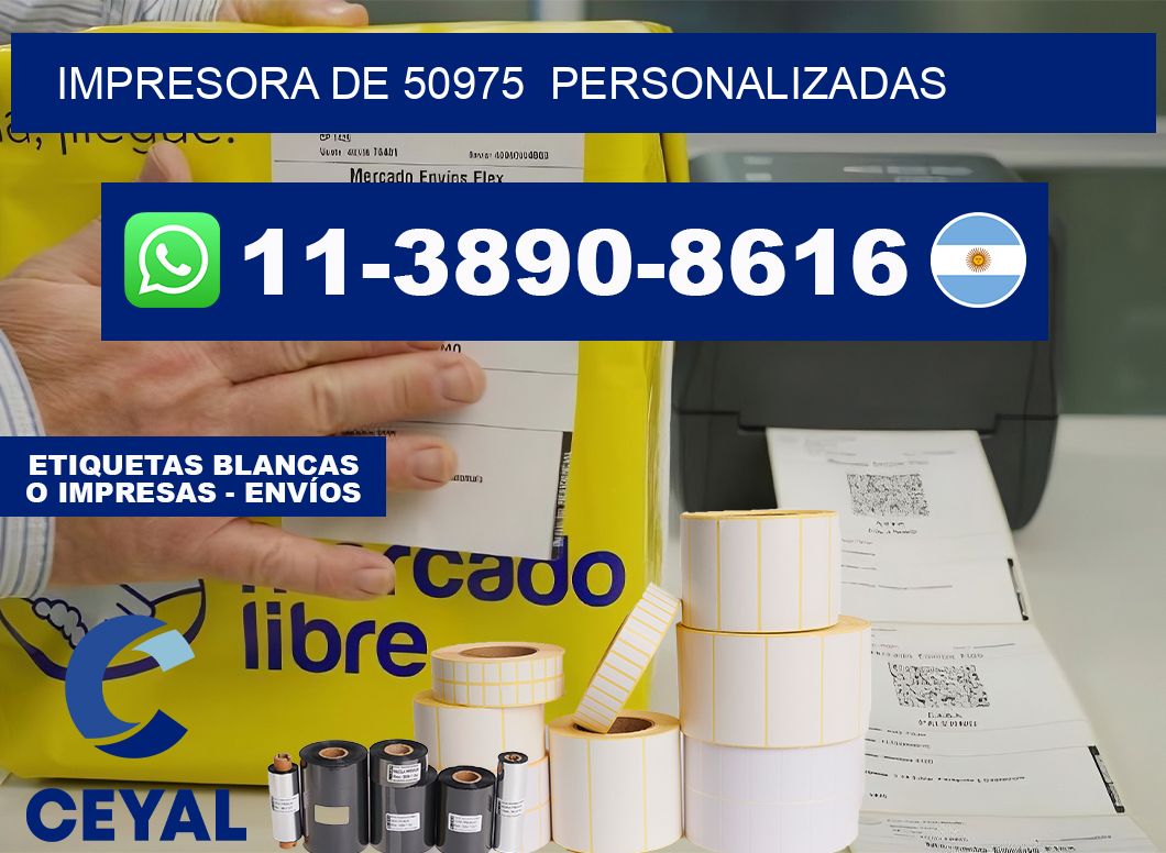 impresora de 50975 personalizadas