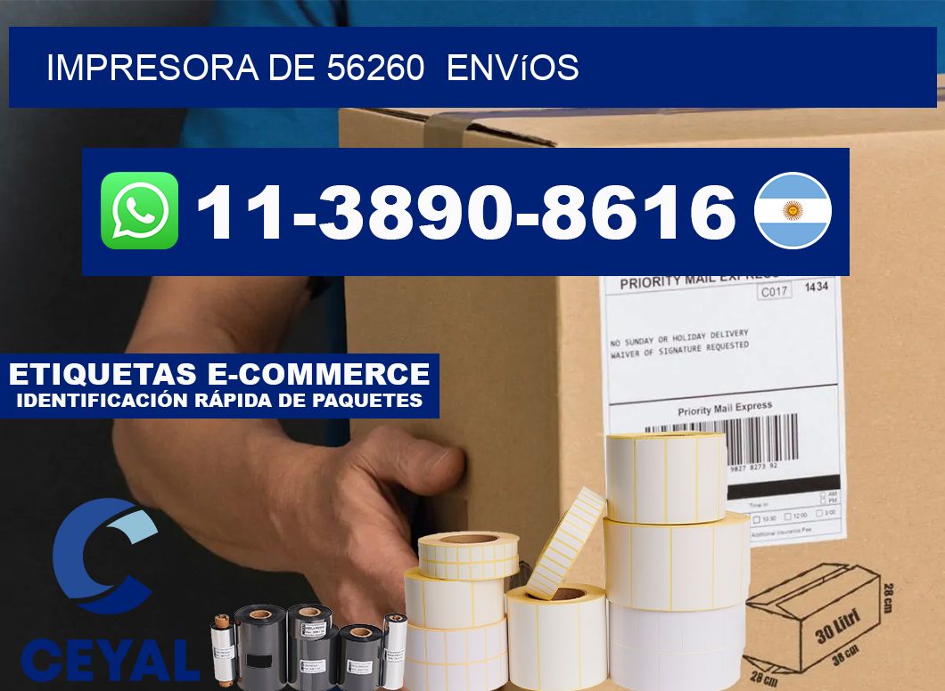 impresora de 56260  envíos