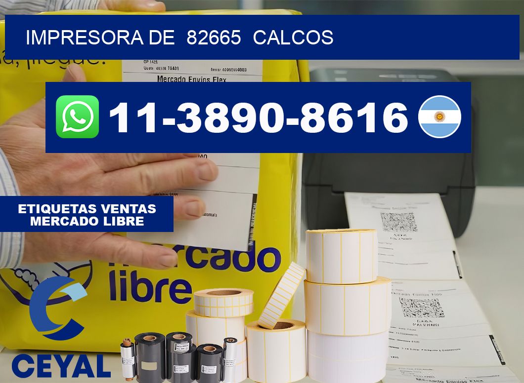 impresora de 82665 calcos