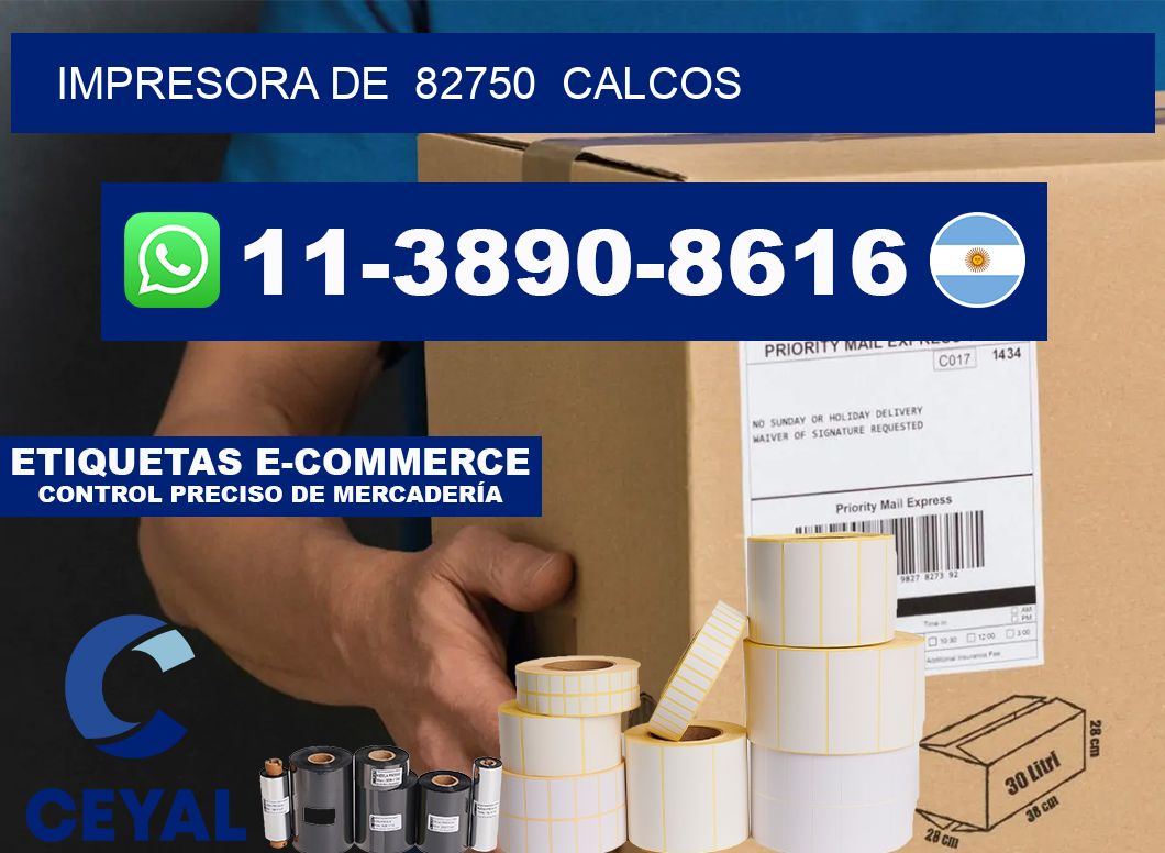 impresora de  82750  calcos