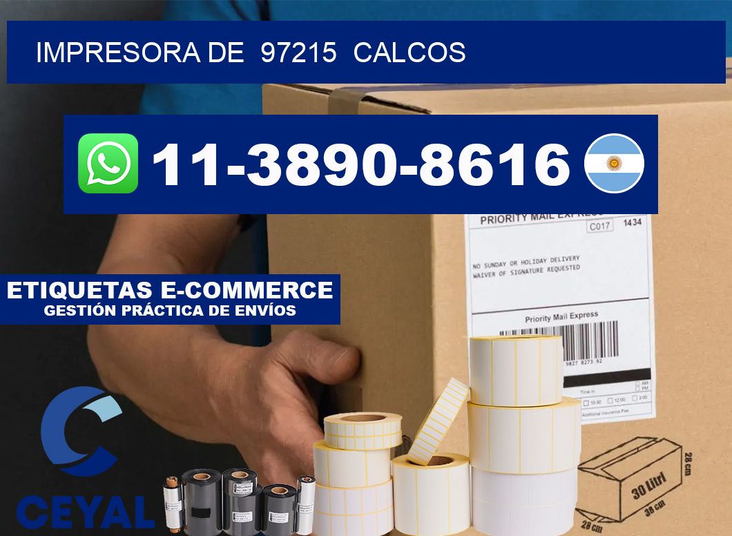 impresora de 97215 calcos