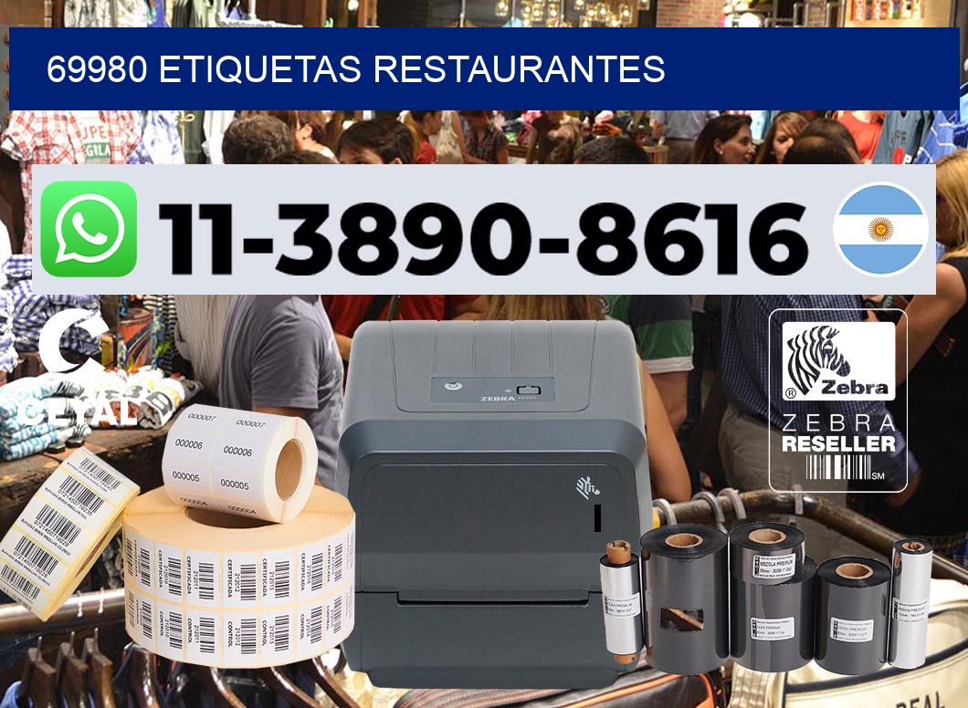 69980 etiquetas restaurantes