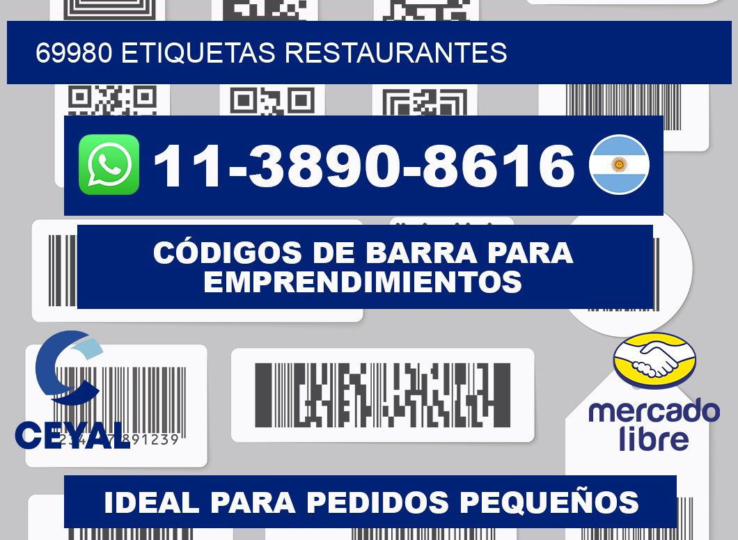 69980 etiquetas restaurantes