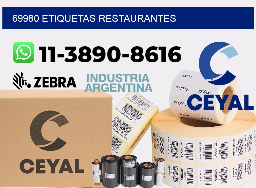 69980 etiquetas restaurantes
