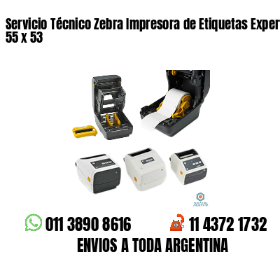 Servicio Técnico Zebra Impresora de Etiquetas Experto 55 x 53