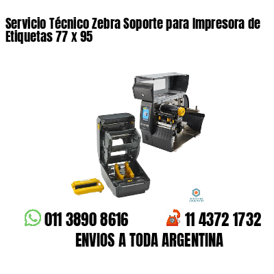 Servicio Técnico Zebra Soporte para Impresora de Etiquetas 77 x 95
