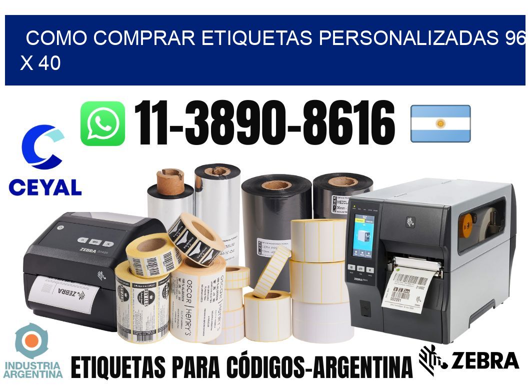 como comprar etiquetas personalizadas 96 x 40