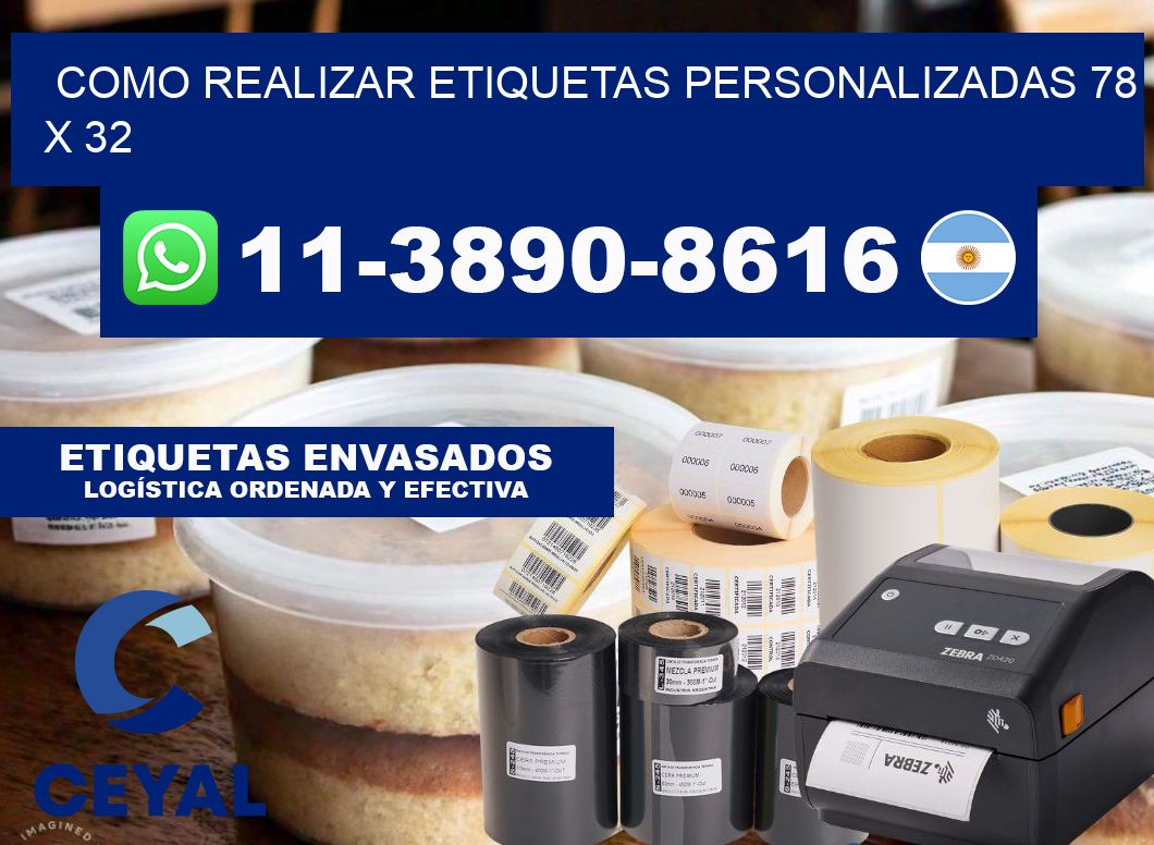 como realizar etiquetas personalizadas 78 x 32