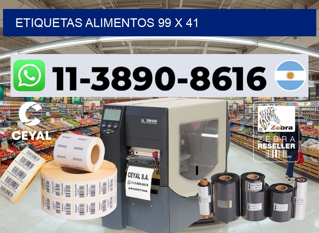 etiquetas alimentos 99 x 41